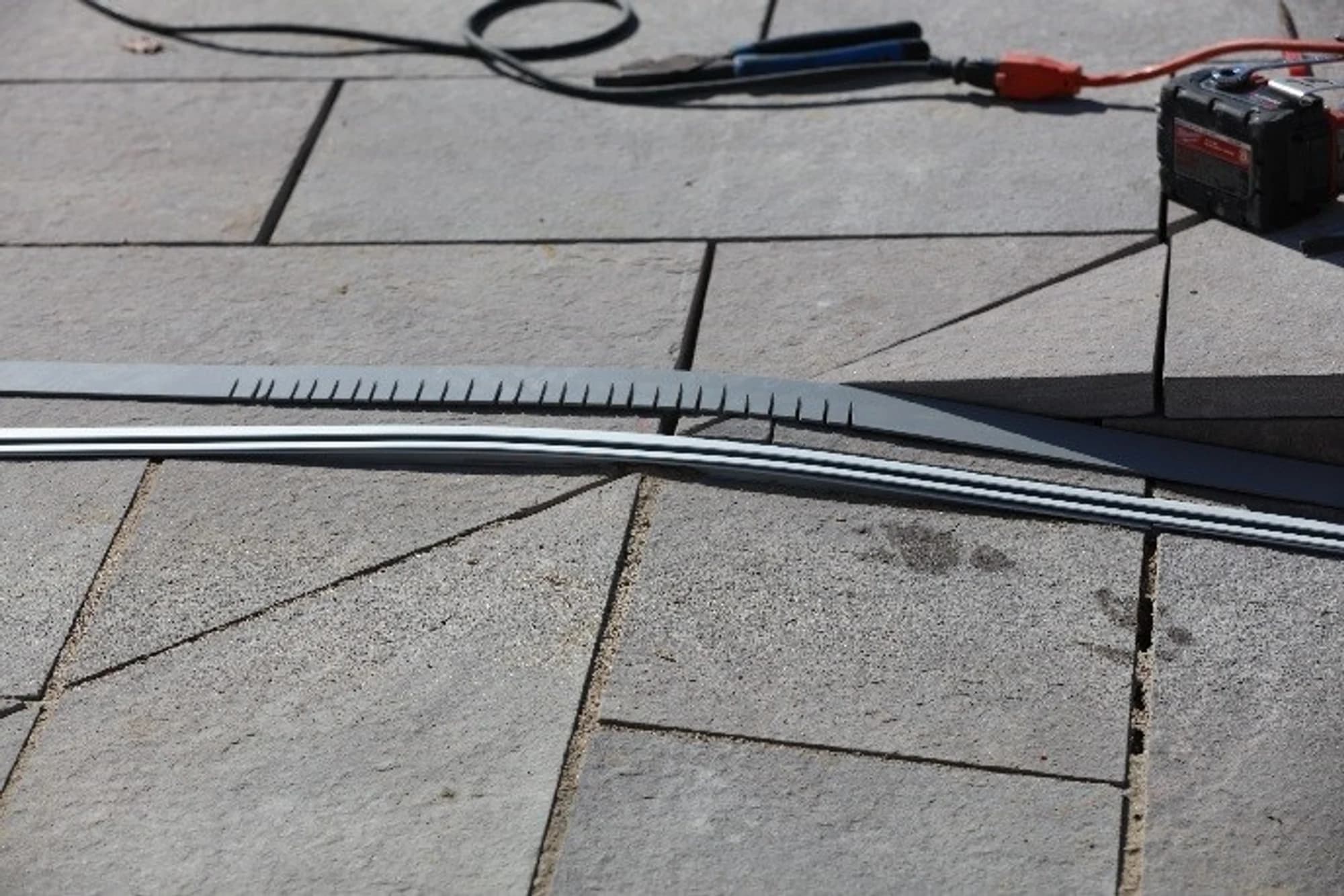 Pool cover installation step 20